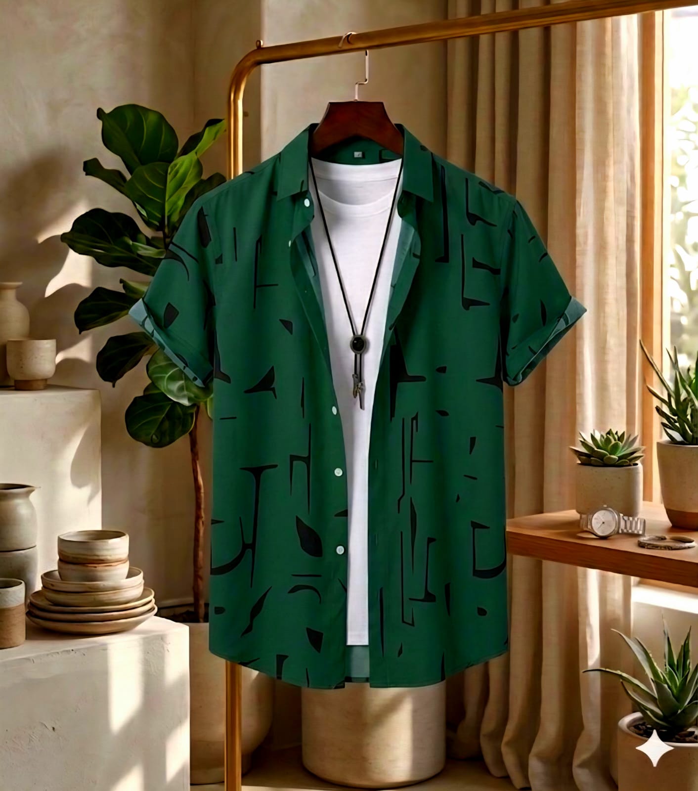 Men's Half Sleeve Micro Fabric Shirt in One Colour, M to XXL
