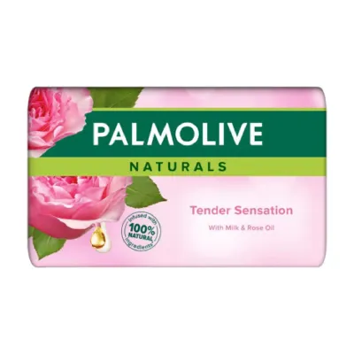 Palmolive Naturals Tender Sensation মিল্ক ও রোজ অয়েল সাবান 150g