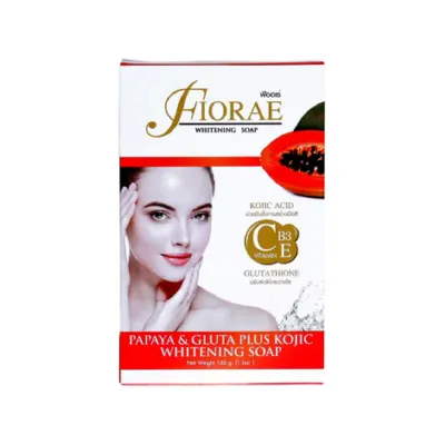Fiorae Papaya & Gluta Plus Kojic হোয়াইটেনিং সাবান 165g