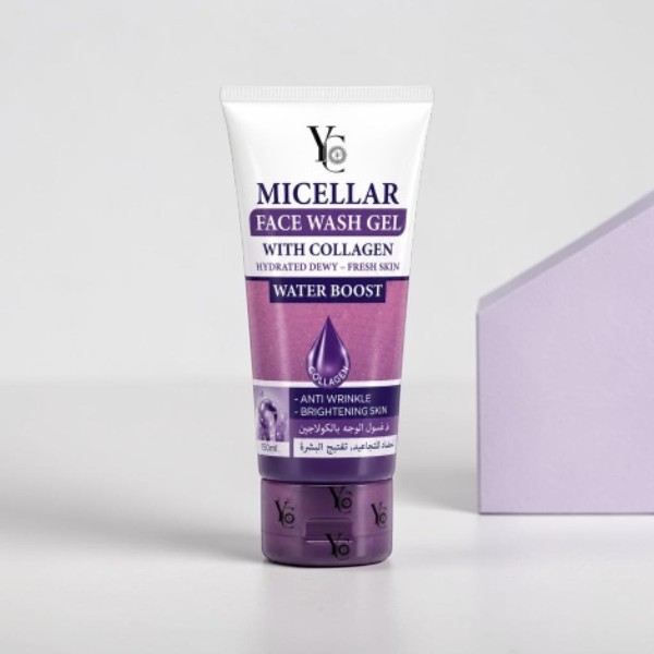 YC Micellar Water Boost কোলাজেন ফেস ওয়াশ জেল 150ml
