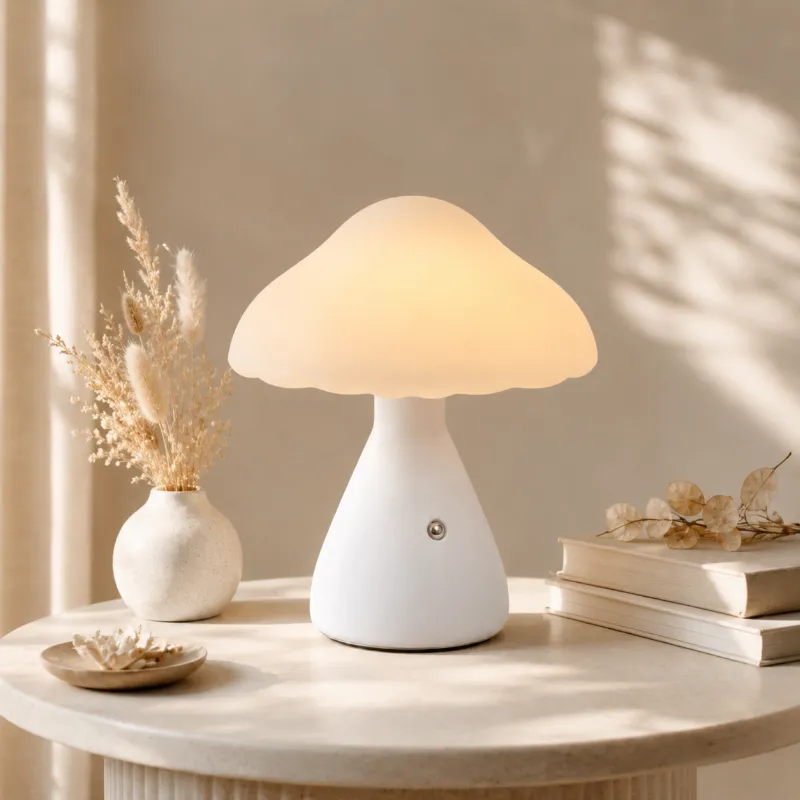 রিচার্জেবল LED মাশরুম ডেস্ক / টেবিল ল্যাম্প