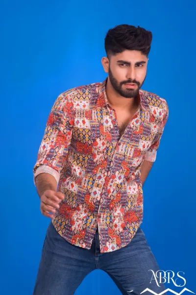 ছেলেদের স্লিম ফিট কটন ফরমাল শার্ট, 6টি রঙের বিকল্প