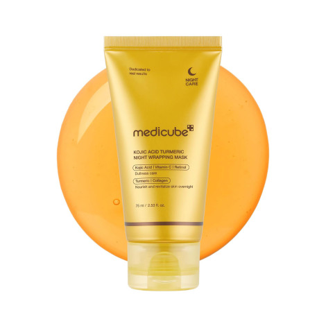 Medicube Kojic Acid Turmeric Night Wrapping Mask 75ml (Korea)