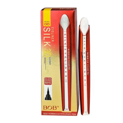 BOB Silk 0.05 mm আইলাইনার পেন 0.5ml - 8 Black