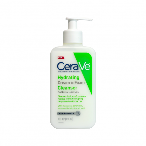 CeraVe Hydrating ক্রিম টু ফোম ক্লিনজার 237ml