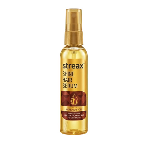 Streax Shine With Walnut Oil Hair Serum 115ml (Bangladesh)