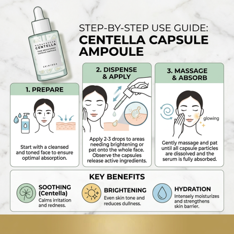 Skin1004 Madagascar Centella Tone Brightening Capsule Ampoule 30ml (Korea)