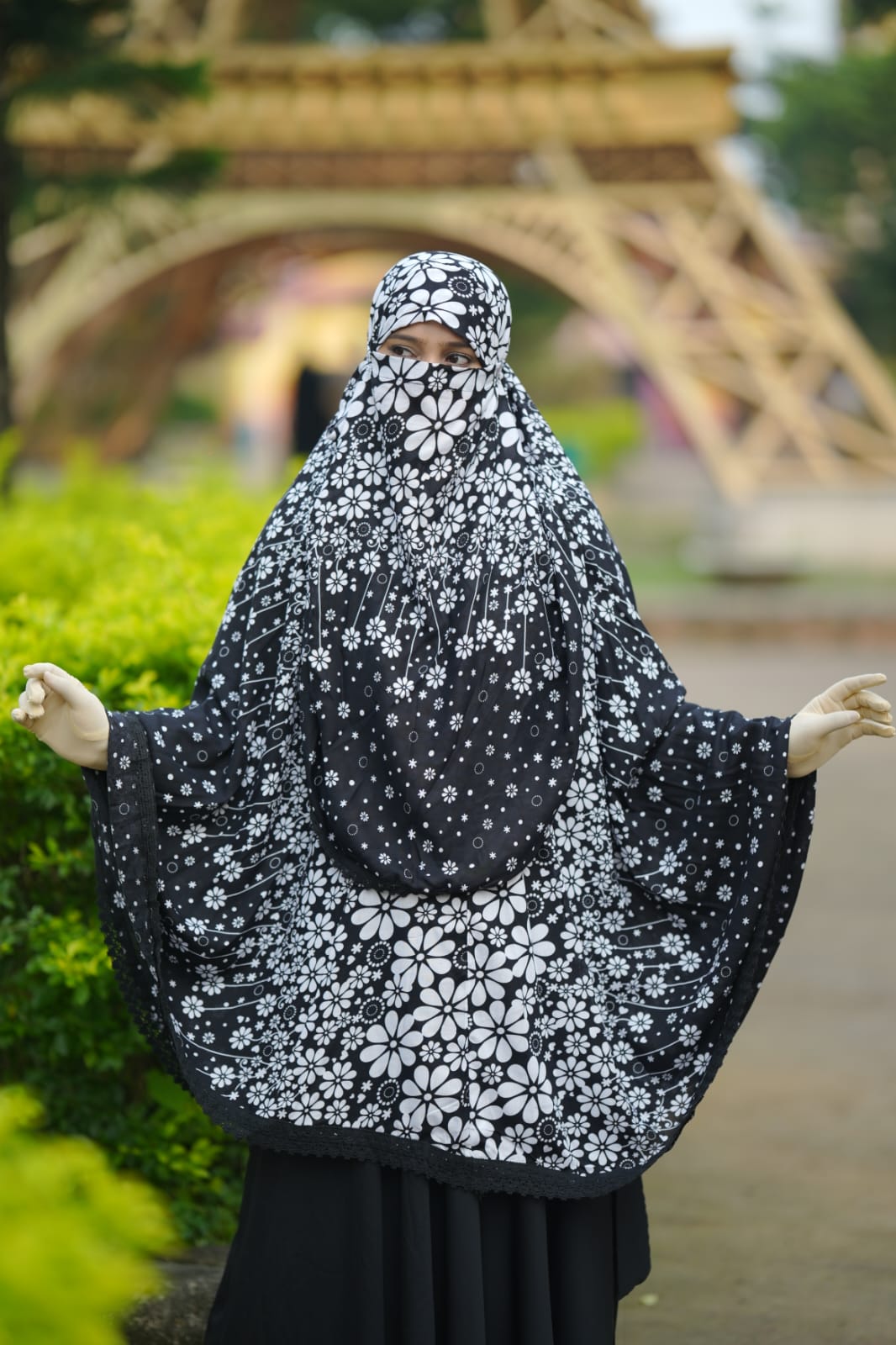 Cotton Hijab and Niqab in Viscose Cotton, 6 Colour Choices