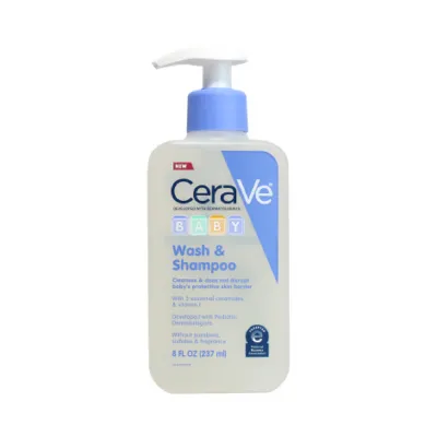 CeraVe বেবি ওয়াশ ও শ্যাম্পু 237ml