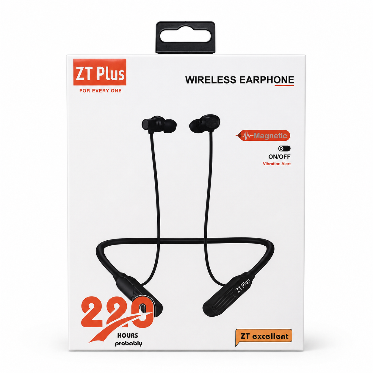 ZT Excellent ওয়্যারলেস নেকব্যান্ড ইয়ারফোন 220H