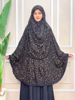 Viscose Cotton Hijab for Women with Niqab, Gher 150, 6 Colours