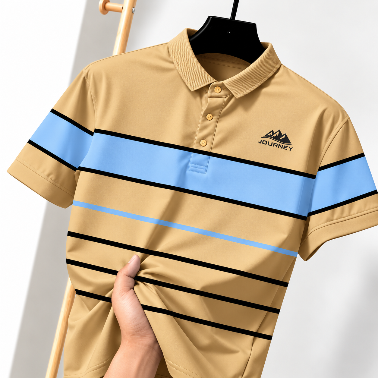 Premium Quality Piqué Cotton Half-Sleeve Polo Shirt