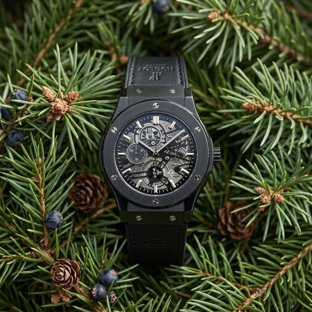 Hublot Big Bang স্কেলেটন ডায়াল ঘড়ি (ওয়াটার রেজিস্ট্যান্ট)