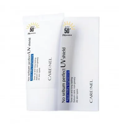 Care:nel নো সিবাম পারফেক্ট UV শিল্ড সানস্ক্রিন SPF 50+ PA++++ 50ml