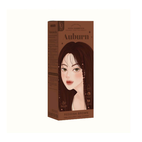 Kota হেয়ার কালার ক্রিম - Auburn (লালচে বাদামি)