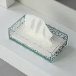 স্বচ্ছ অ্যাক্রিলিক টিস্যু বক্স হোল্ডার