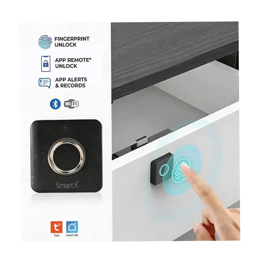 SmartX SX-CL02V2 Bluetooth Fingerprint Smart Cabinet / Drawer Lock