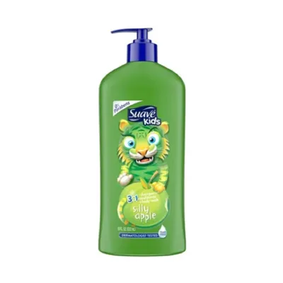 SUAVE Kids Silly Apple 3-in-1 শ্যাম্পু, কন্ডিশনার ও বডি ওয়াশ 532ml