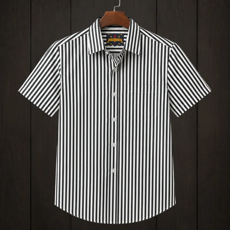 Men's Soft Cotton Half Sleeve Shirt, Sizes M to XXL