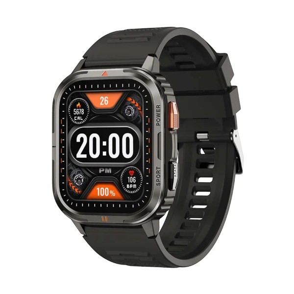 WiWU SW05 Tarnish Black Bluetooth Calling Smart Watch