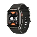 WiWU SW05 Bluetooth কলিং স্মার্ট ওয়াচ – Tarnish Black