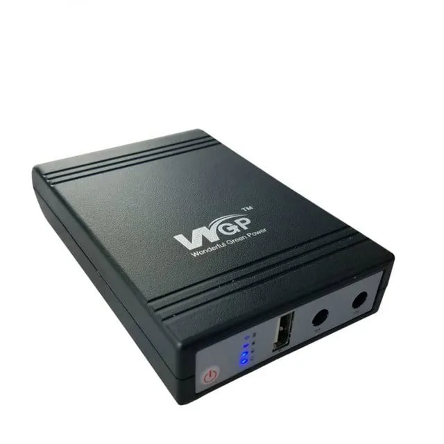 WGP মিনি UPS 10400mAh, ইনপুট 12V, আউটপুট 5V/9V/12V