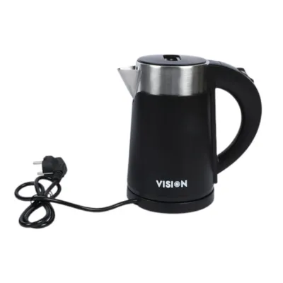 VISION ইলেকট্রিক কেটলি 1 লিটার VIS-EK-013 (ROYAL) কালো