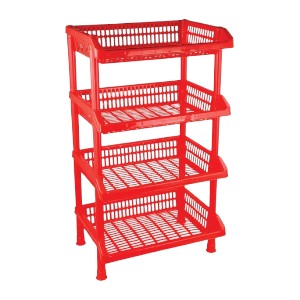 4 Step Super Rack Red