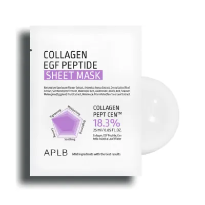 APLB কোলাজেন EGF পেপটাইড শিট মাস্ক 25ml