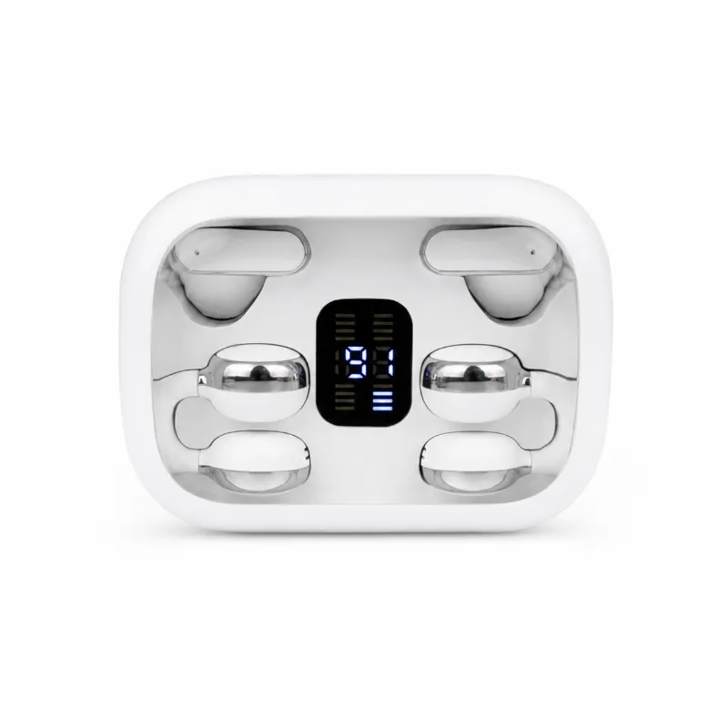 Q10 HiFi স্টেরিও স্পোর্টস ওয়্যারলেস ইয়ারবাডস – 4-in-1 কম্বো সেট (2 জোড়া)