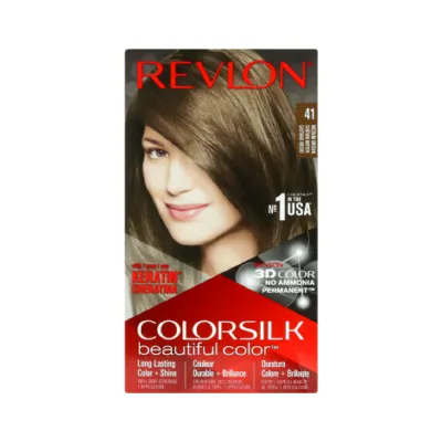 Revlon ColorSilk হেয়ার কালার - 41 Medium Brown (মাঝারি বাদামি)