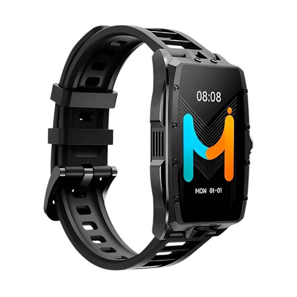 IMILAB IMIKI MB1 AMOLED ডিসপ্লে কালো ব্লুটুথ কলিং স্মার্ট ওয়াচ