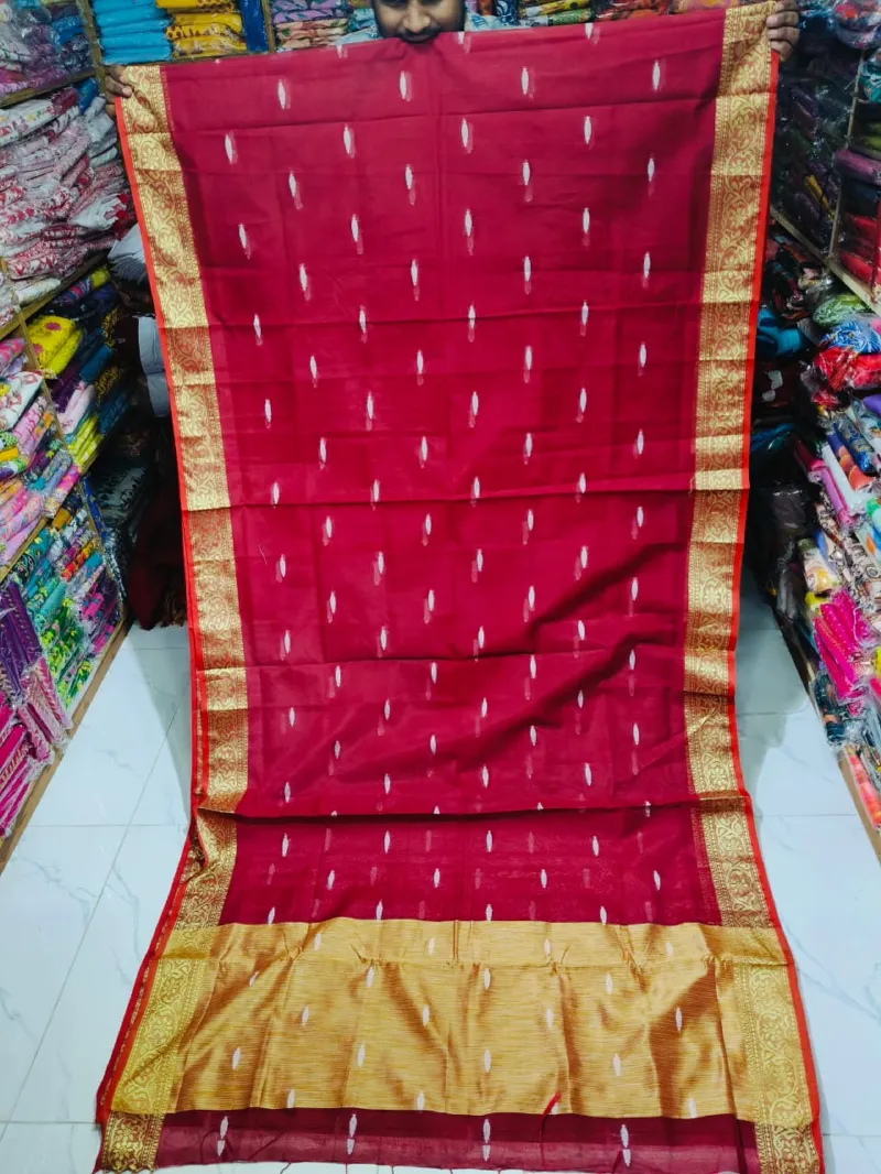 Mahisa Saree with Blouse Piece, 13 Haath Long
