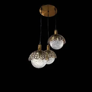 Qulik মডার্ন Radiant Charm 3 কালার হ্যাঙ্গিং লাইট (QL-5202-3)