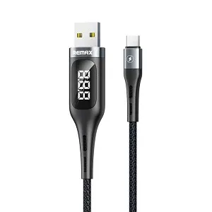 Remax RC-096 ডিজিটাল ডিসপ্লে Type-C ফাস্ট চার্জিং কেবল