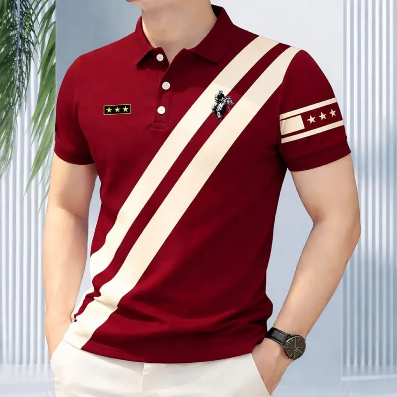 Men's Half Sleeve PK Cotton Polo Shirt, Sizes L and XL, 6 Colours