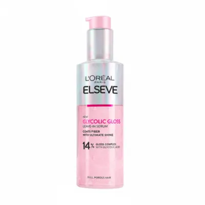 L'Oreal Elvive Glycolic Gloss লিভ-ইন হেয়ার সিরাম 150ml