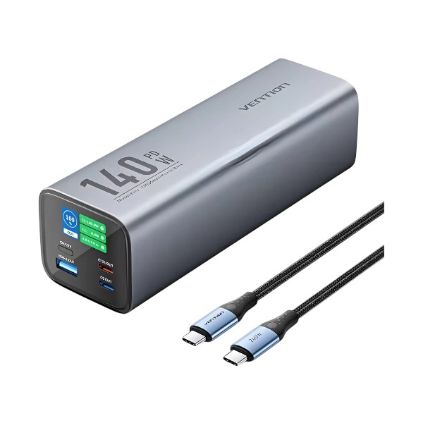 Vention 140W 27000mAh PD ফাস্ট চার্জিং পাওয়ার ব্যাংক