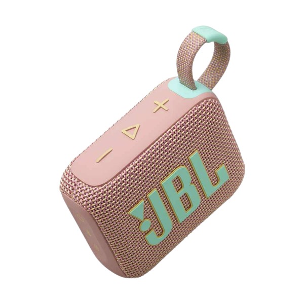 JBL GO 4 গোলাপী পোর্টেবল ব্লুটুথ স্পিকার