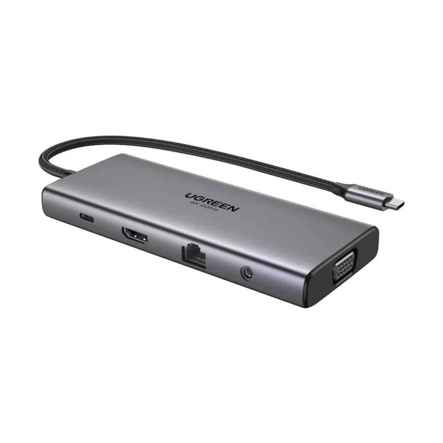 UGREEN CM639 (45520) USB-C Hub with HDMI, VGA, LAN, PD & Card Reader