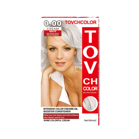 Tovch হেয়ার কালার 0.00 হোয়াইট