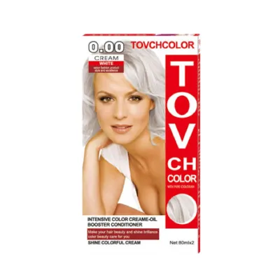 Tovch হেয়ার কালার 0.00 হোয়াইট