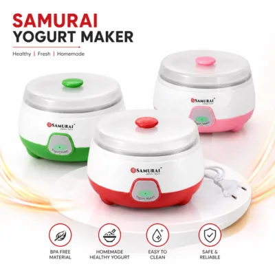 Samurai 1.5 লিটার ফুলি অটোমেটিক দই মেকার – 15W