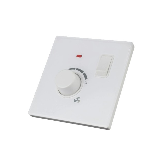 Belamy White 1 Dimmer With Switch | BE-157-SW