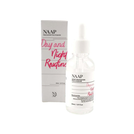 Naap Day & Night Routine নিয়াসিনামাইড পোর অ্যাম্পুল 30ml