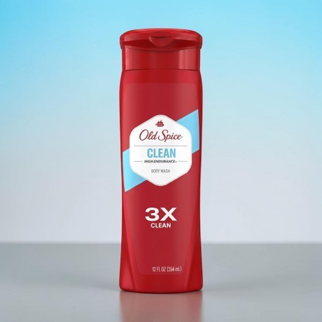 Old Spice High Endurance 3X Clean Body Wash 354ml (USA)