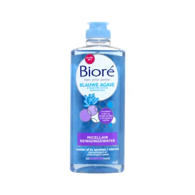 BIORE ব্লু অ্যাগাভে + বেকিং সোডা মাইসেলার ক্লিনজিং ওয়াটার 300ml