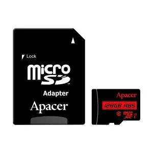 Apacer R85 128GB MicroSDHC UHS-I U1 Class10 মেমোরি কার্ড, অ্যাডাপ্টারসহ