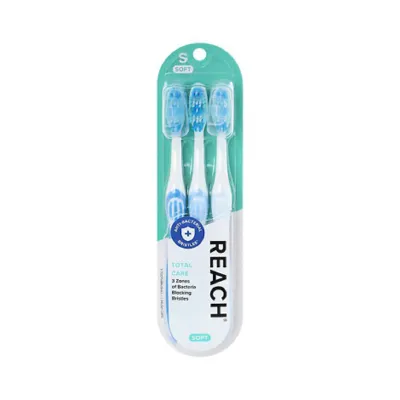 Reach Total Care সফট টুথব্রাশ 3 পিস