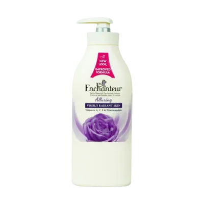 Enchanteur Alluring Satin White পারফিউমড লোশন 400ml